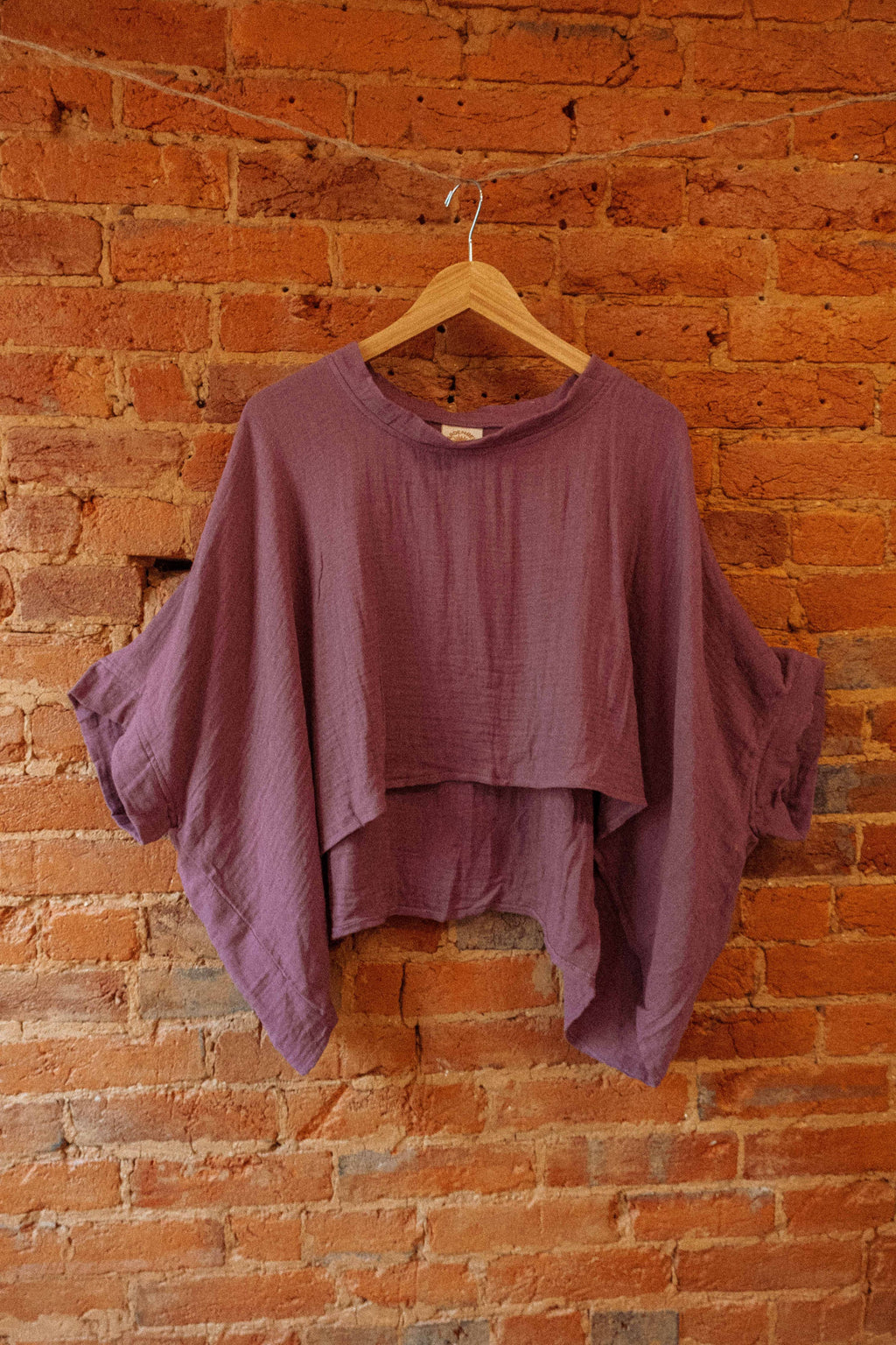 Bamboo Organic Cotton Flowy Top
