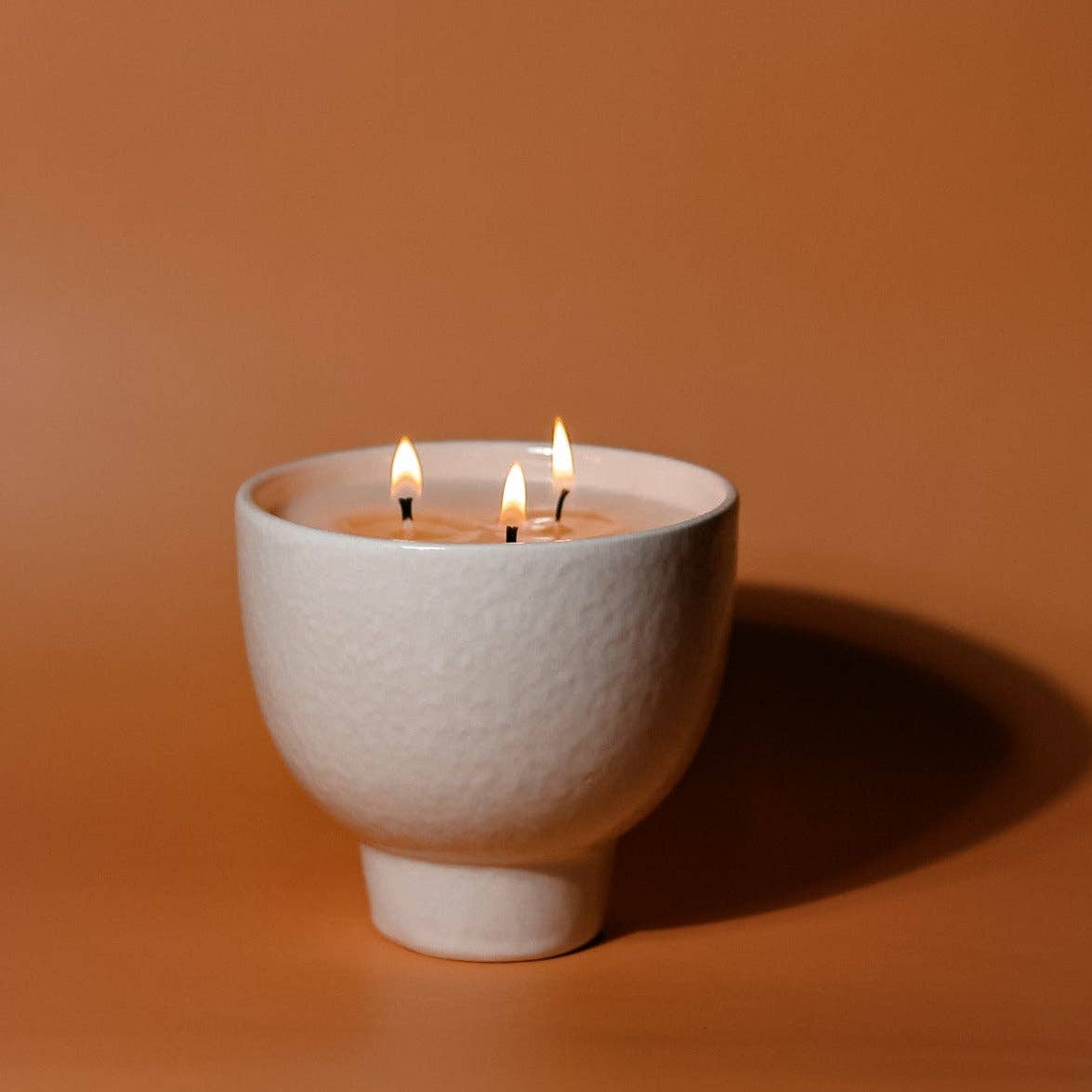 Concrete Poppy Candles