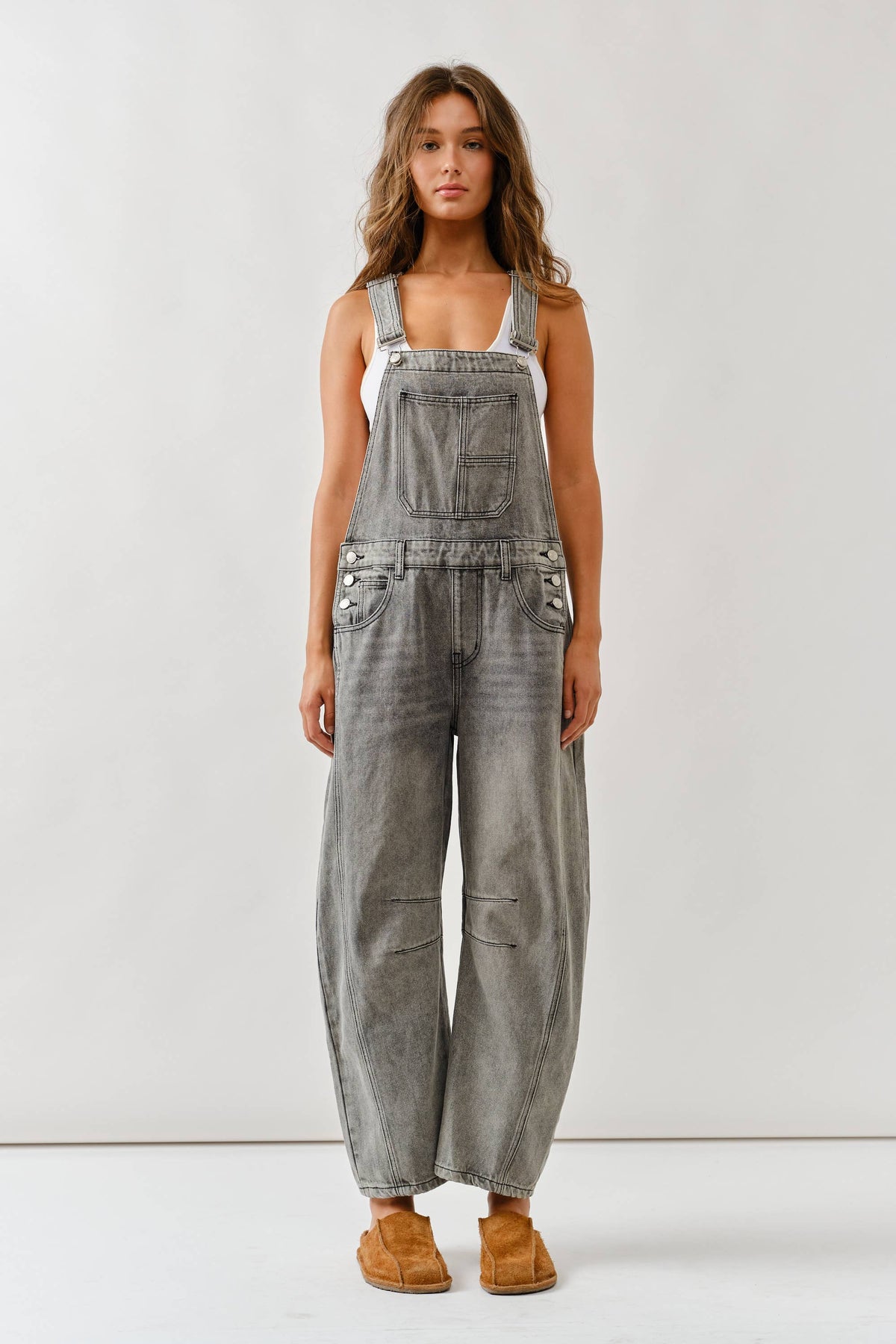 Slochy Relax Fit Denim Overall