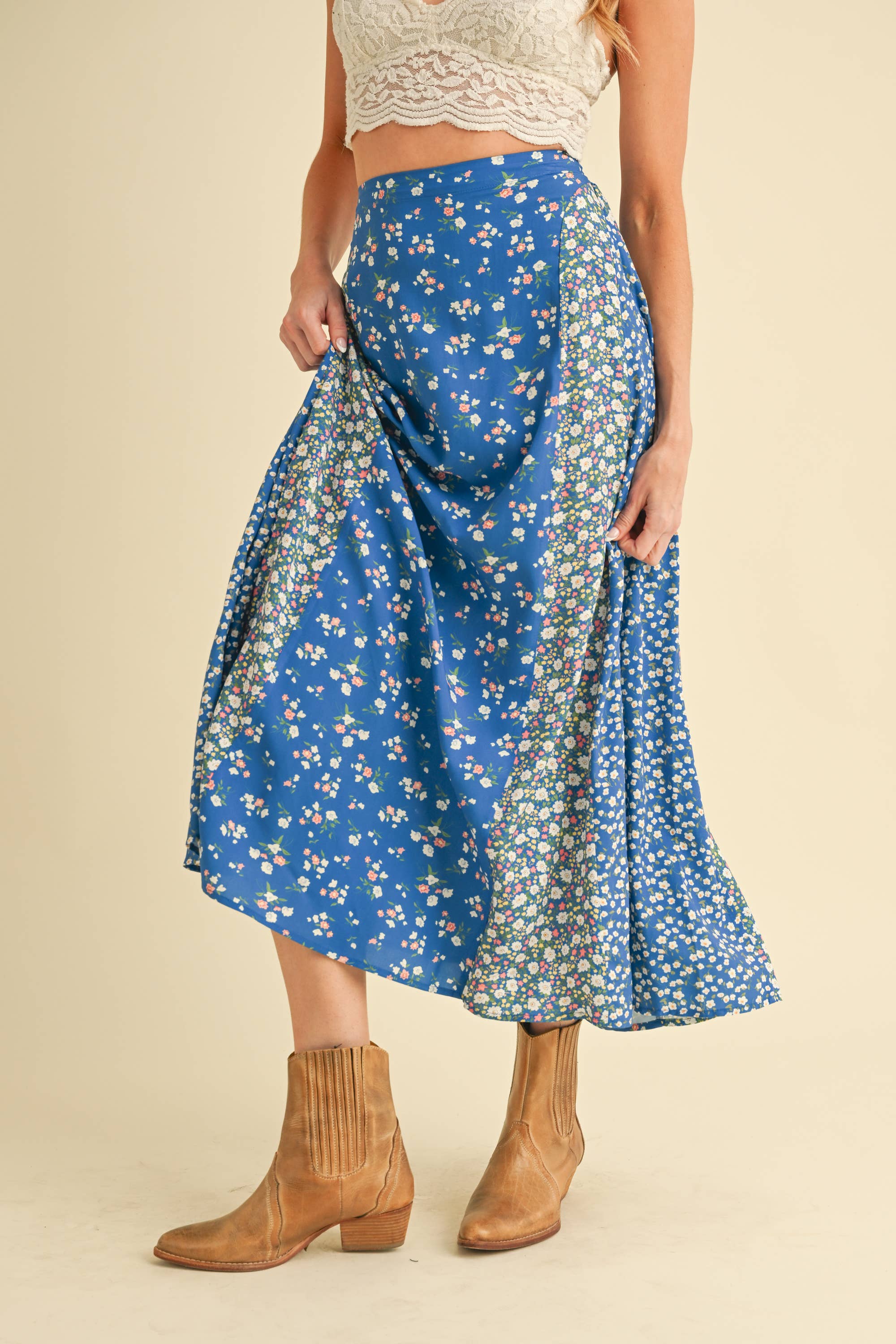 Floral Maxi Skirt
