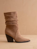 The Letty | Tweed Slouch Boot