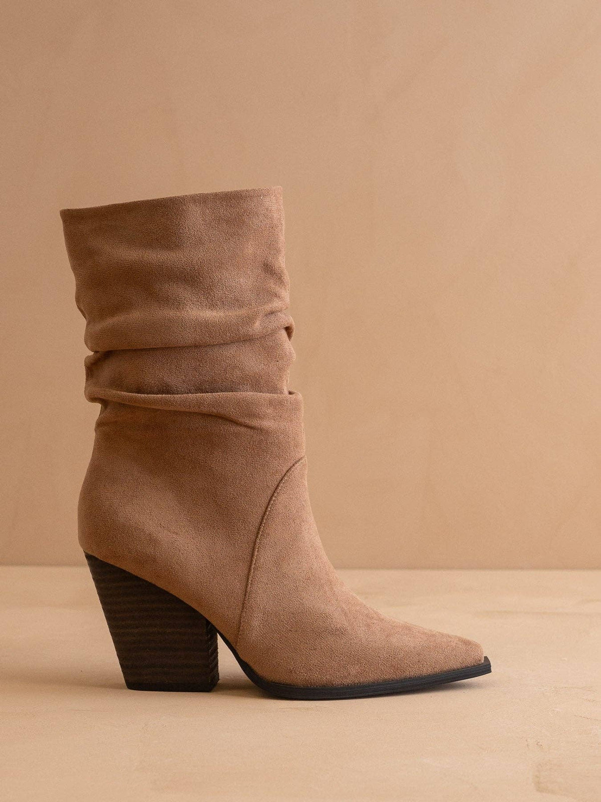 The Letty | Tweed Slouch Boot