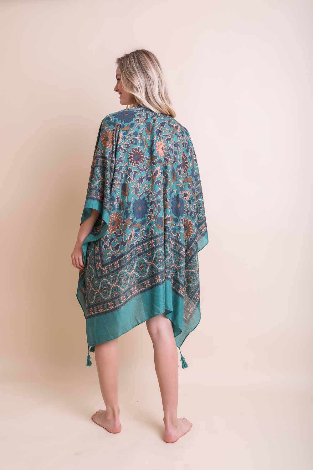 Morocco Style Tassel Kimono