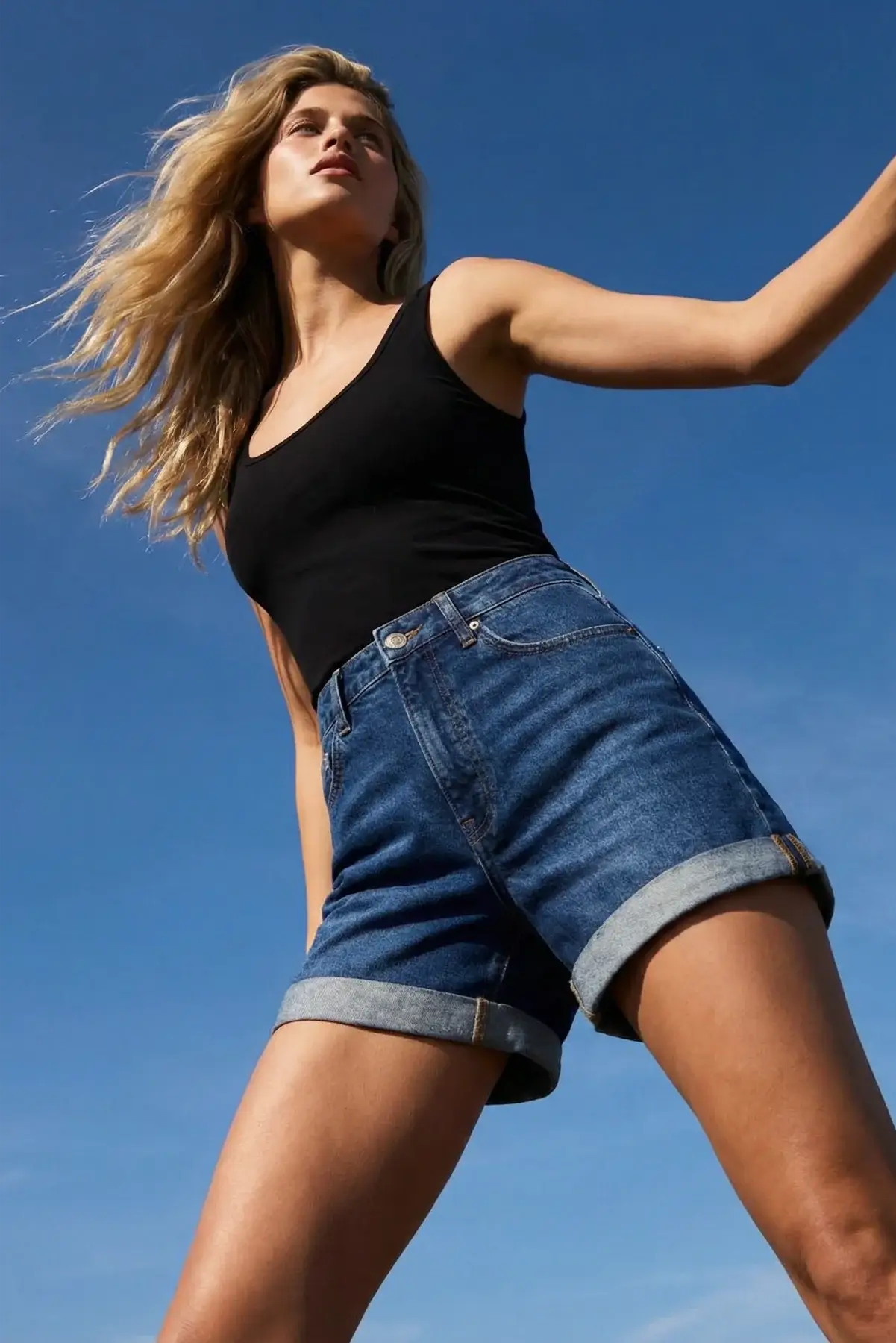 Baxter High Rise Shorts