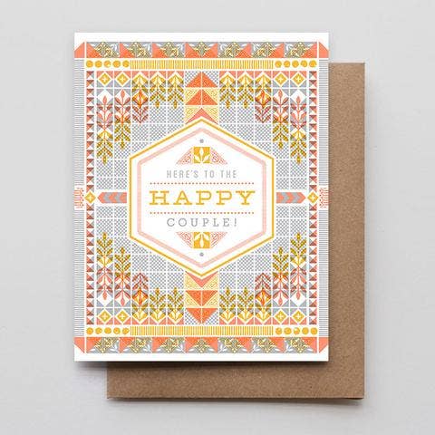 Here's To The Happy Couple Card