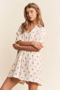 Flower Fields Gauze Romper