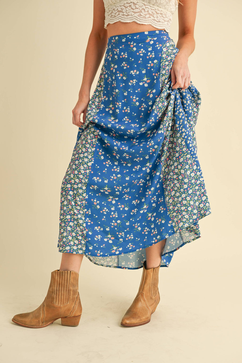 Floral Maxi Skirt