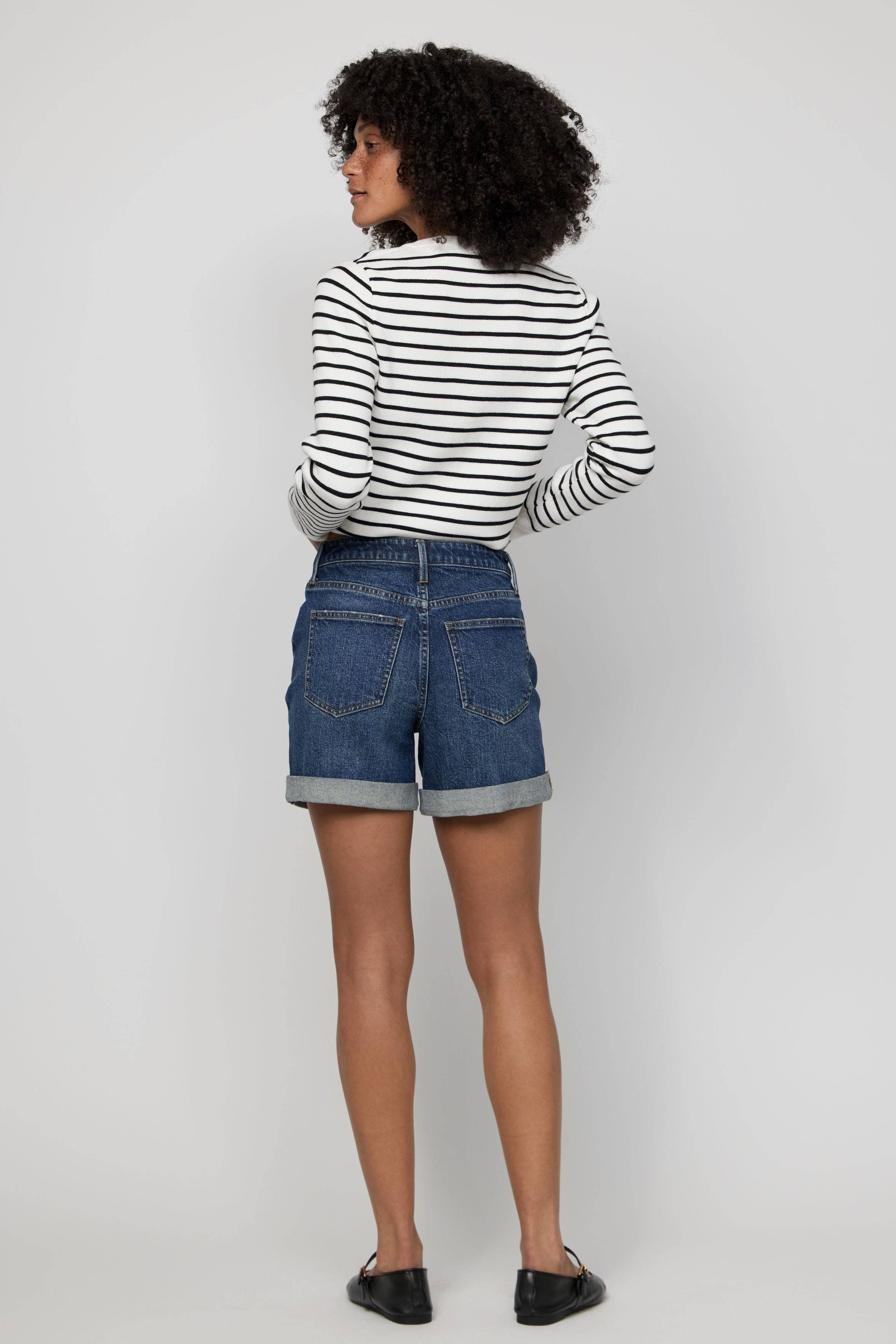 Baxter High Rise Shorts