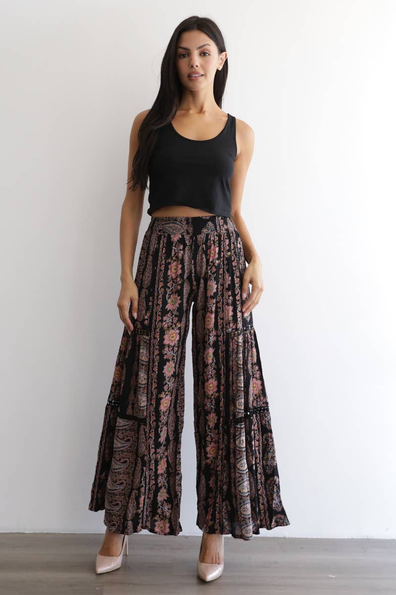 Wide Leg Flowy Pants