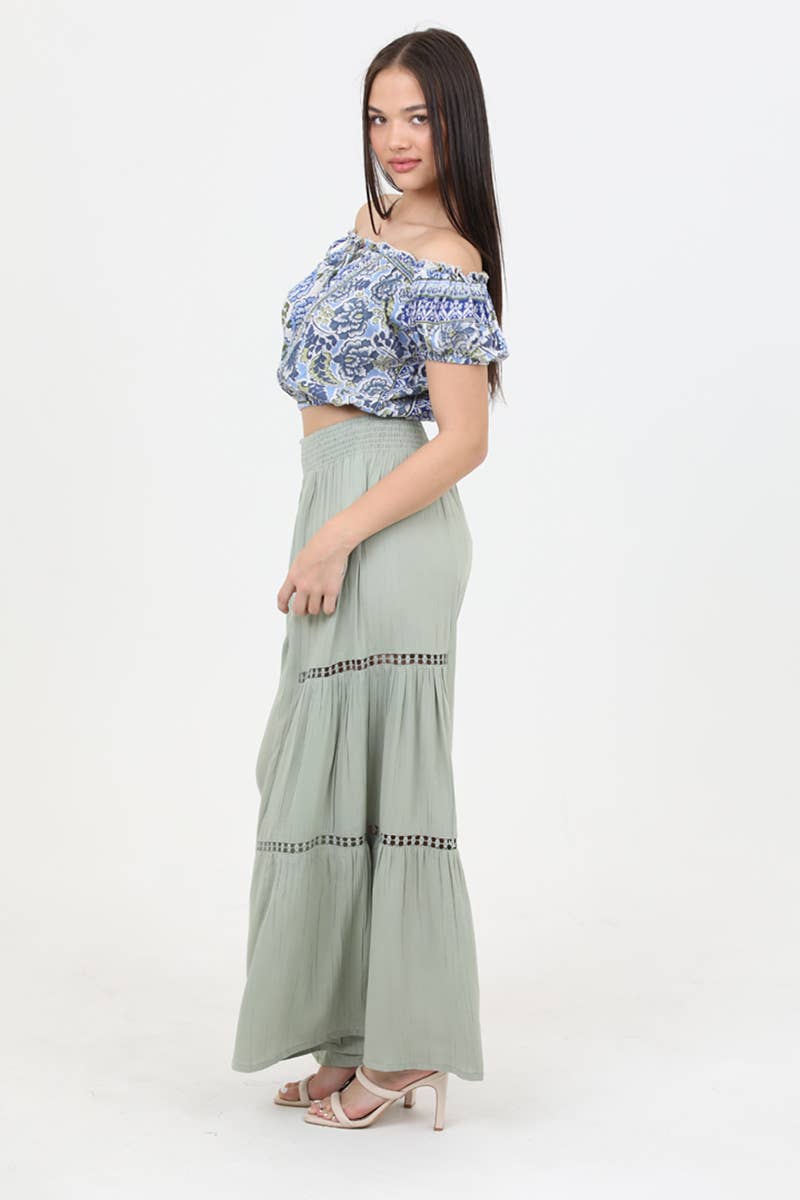 Wide Leg Flowy Pants