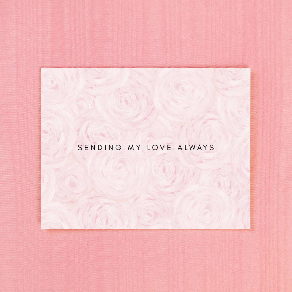 Love & Peonies Card