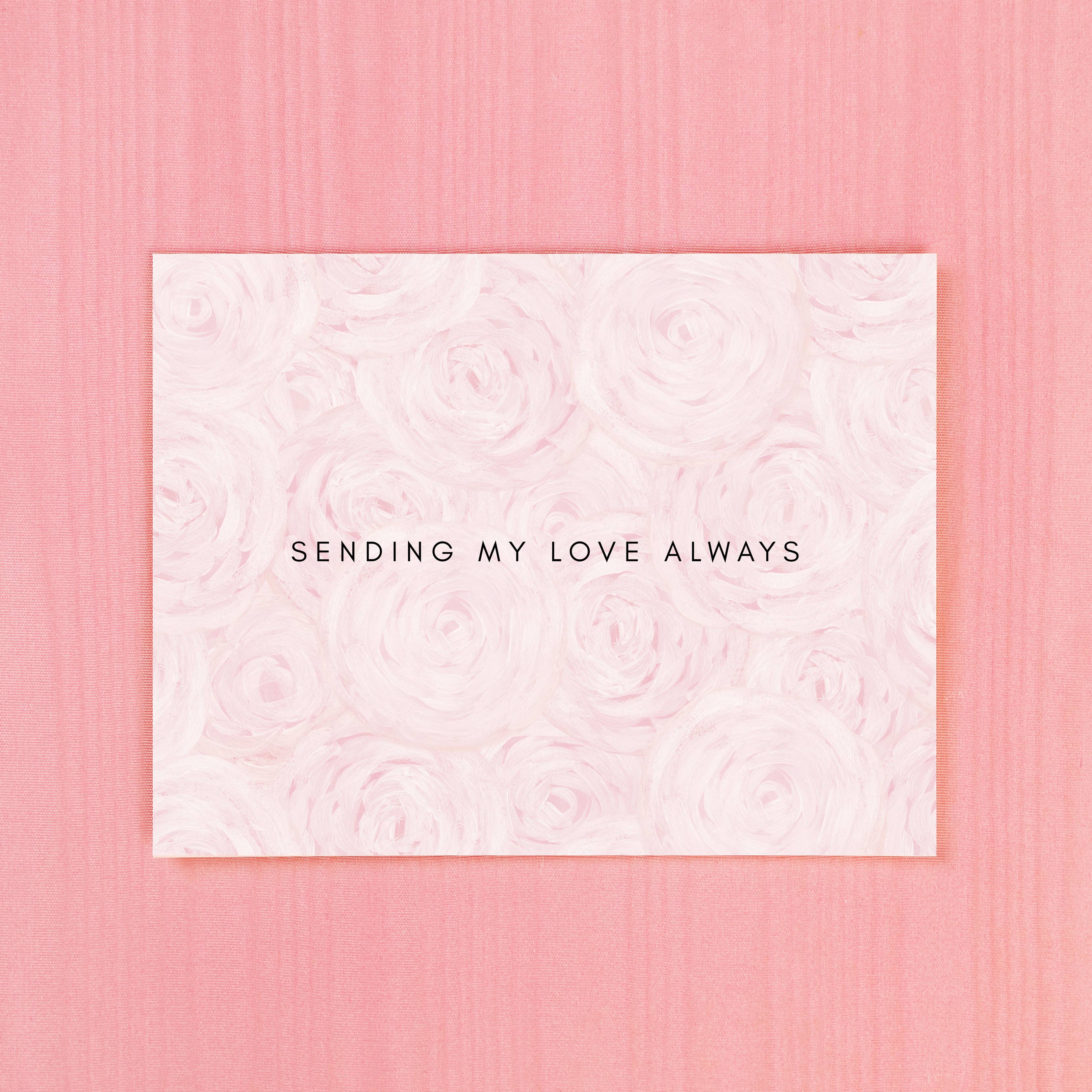 Love & Peonies Card