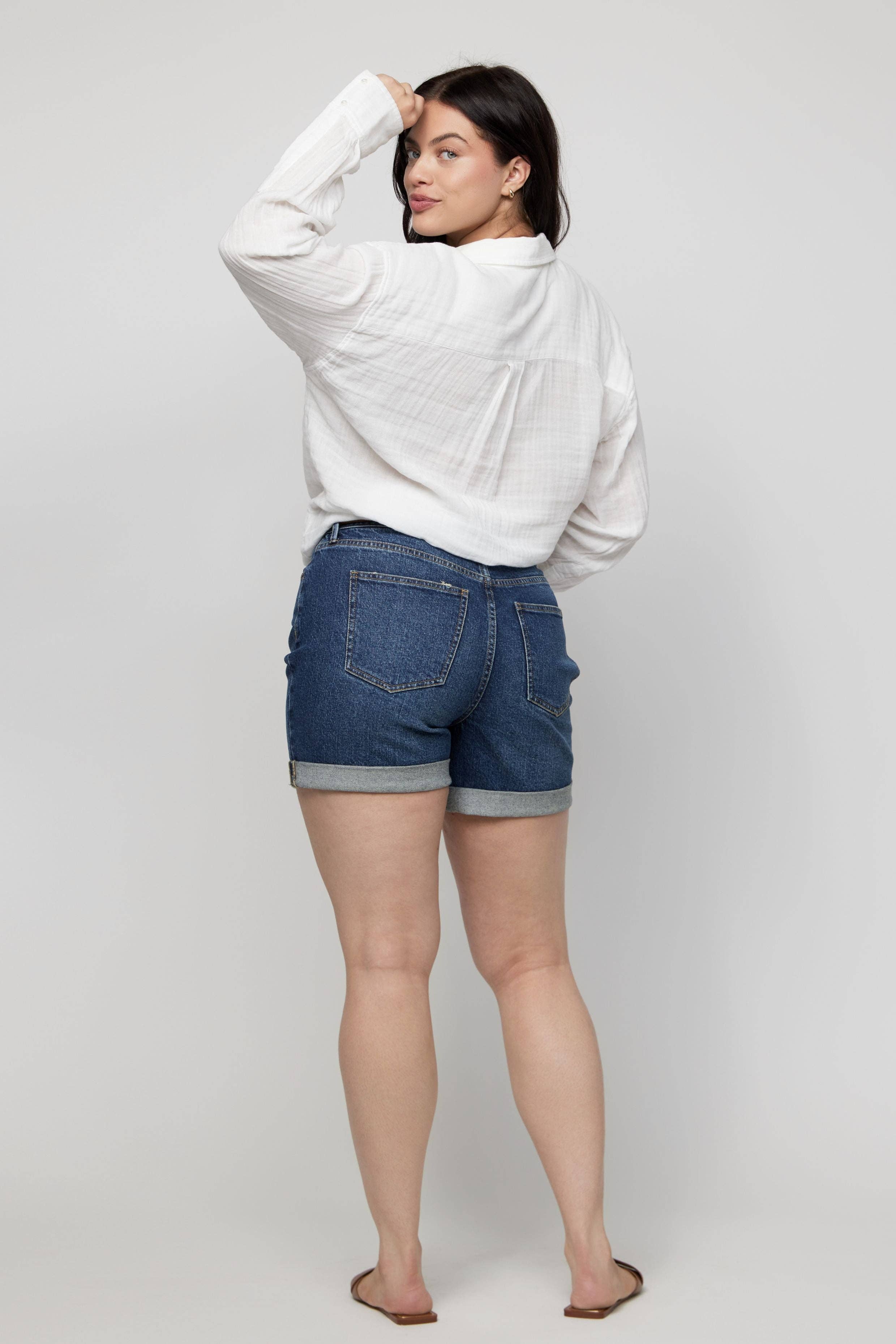 Baxter High Rise Shorts