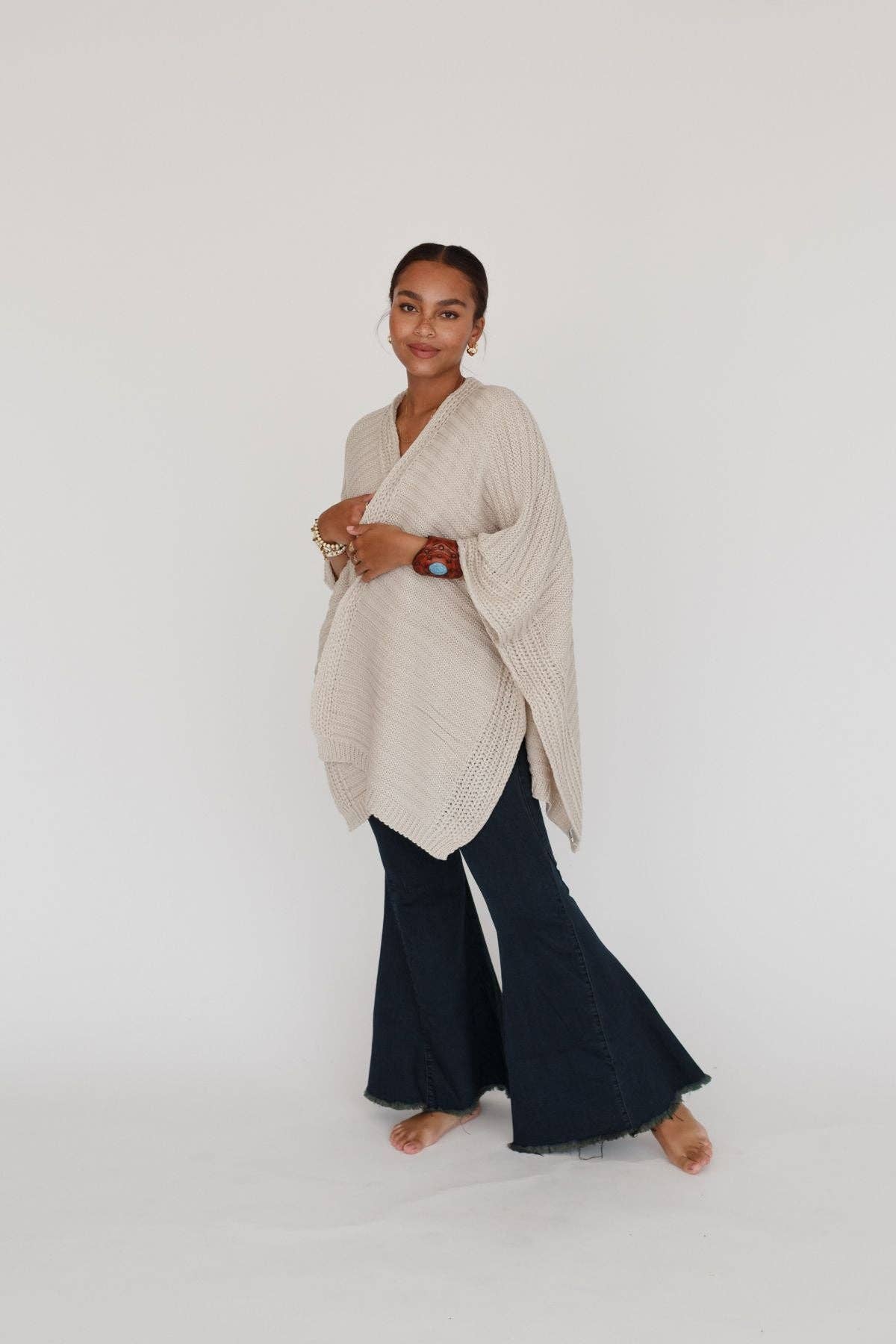 So Deserving Knit Ruana