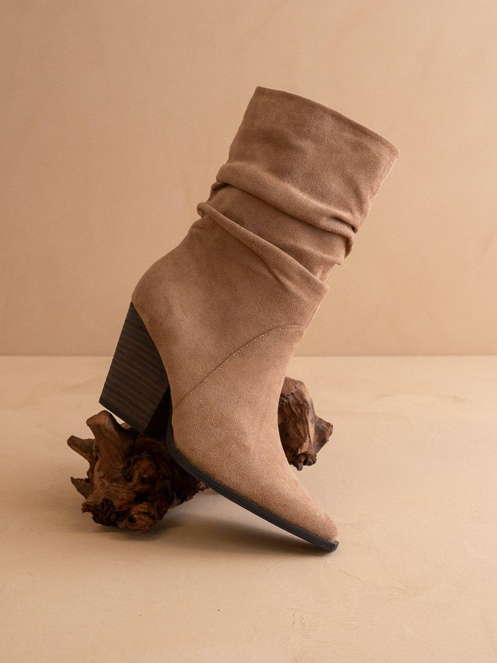 The Letty | Tweed Slouch Boot