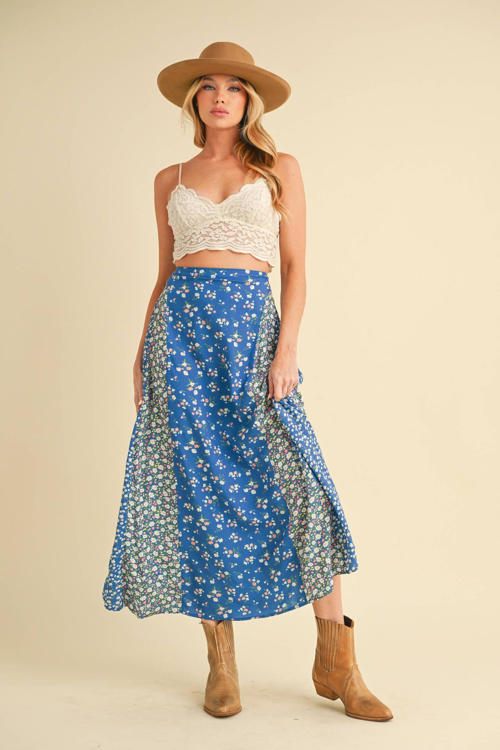 Floral Maxi Skirt