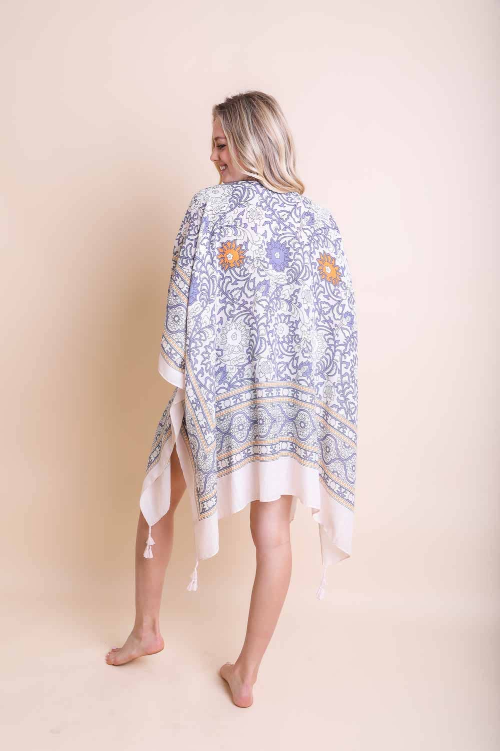 Morocco Style Tassel Kimono