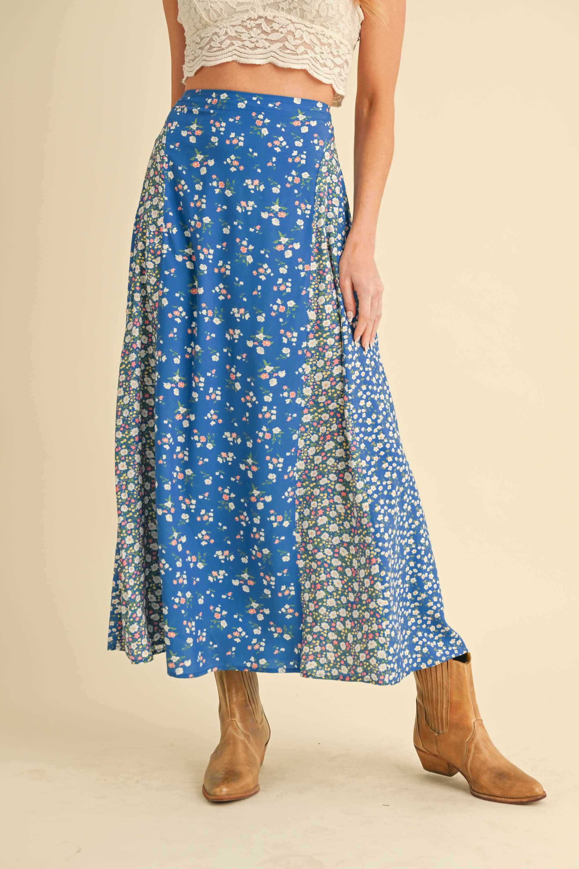 Floral Maxi Skirt