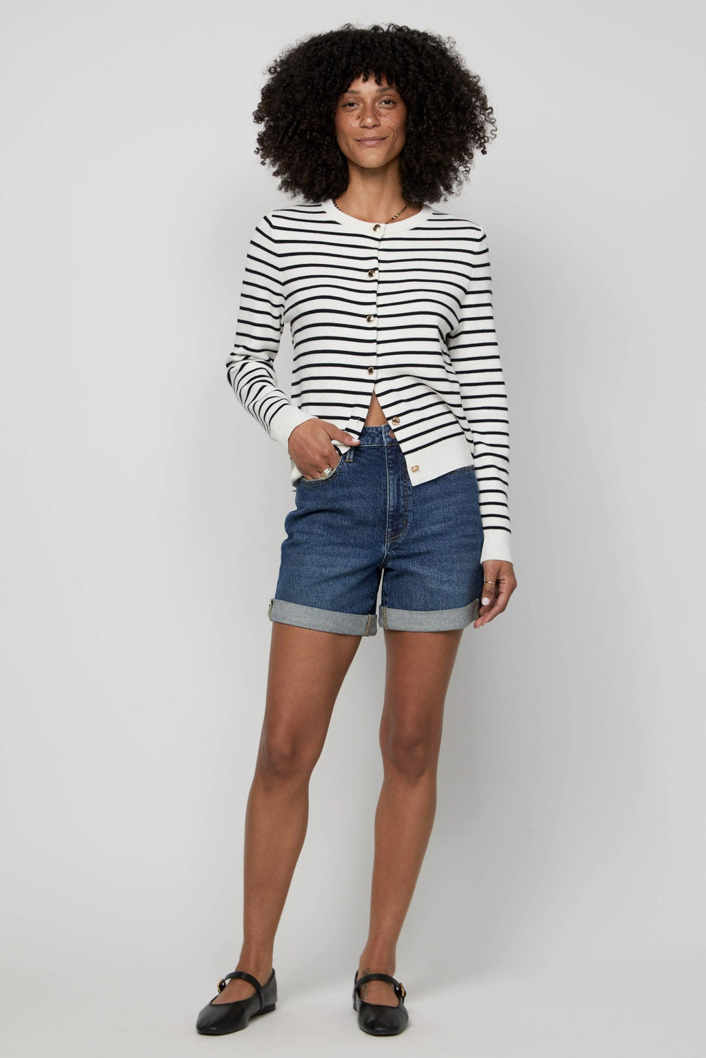 Baxter High Rise Shorts