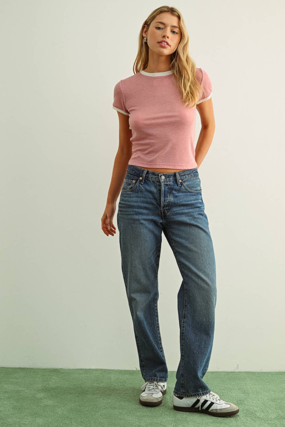 Ringer Short Sleeve Tee