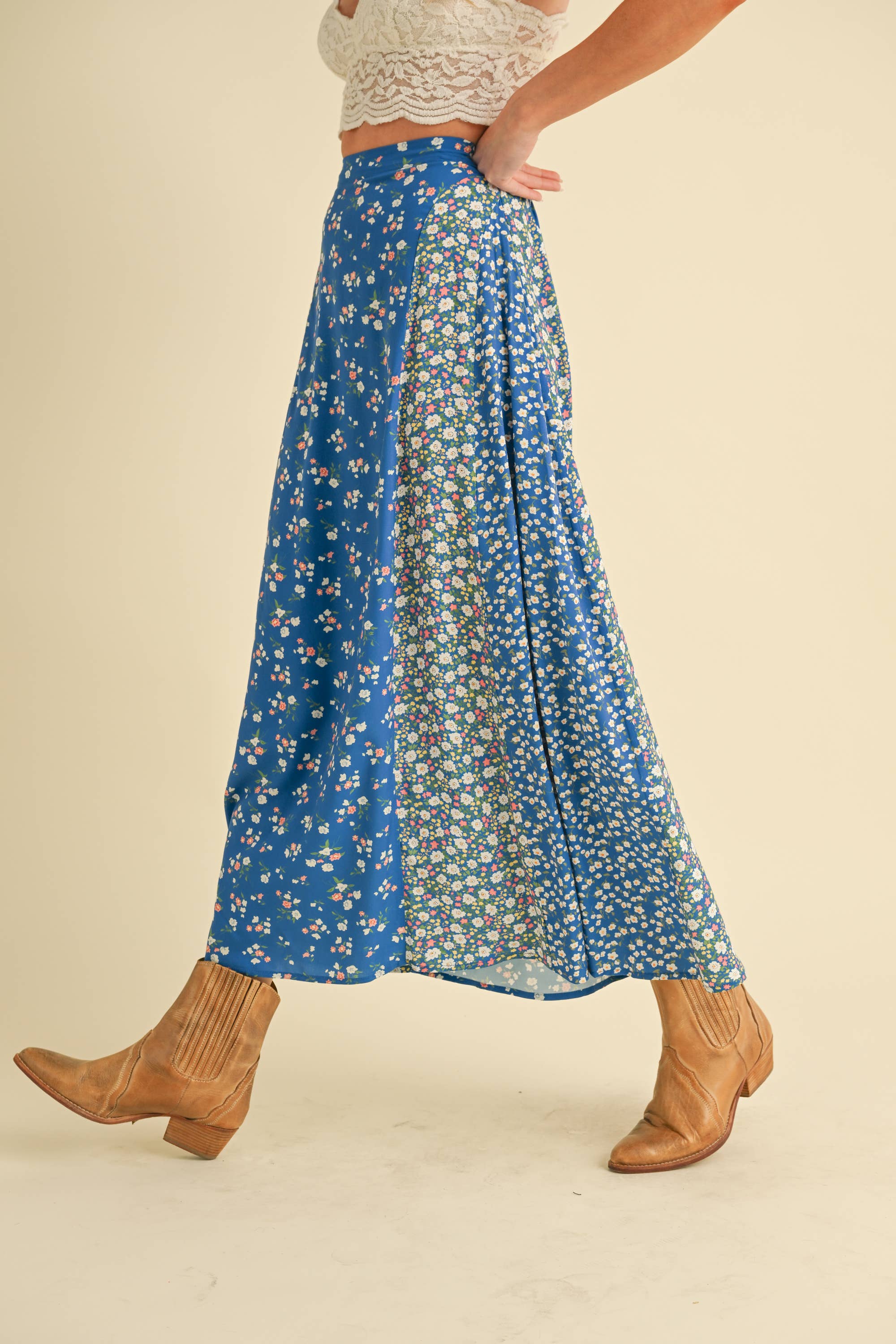 Floral Maxi Skirt