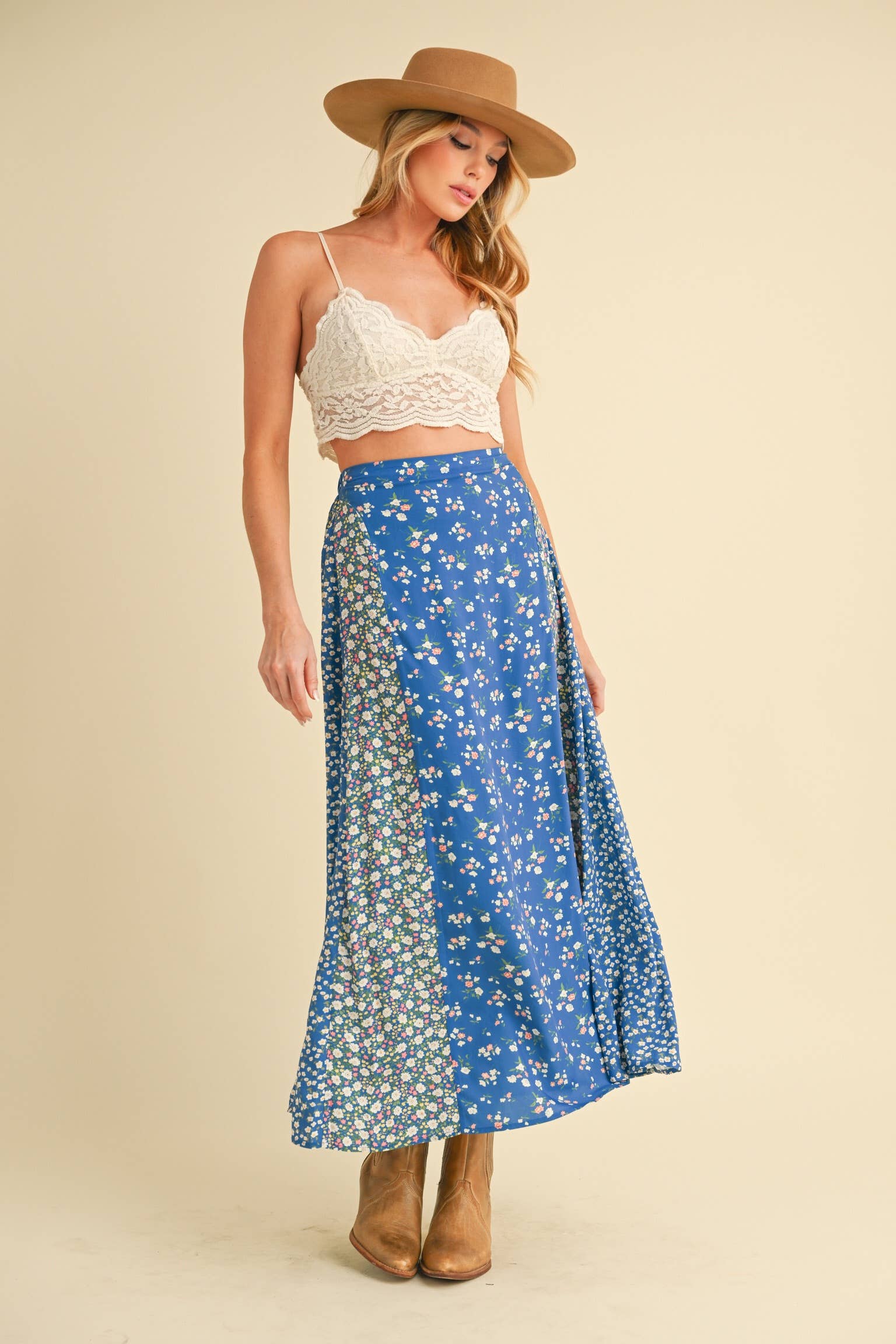 Floral Maxi Skirt