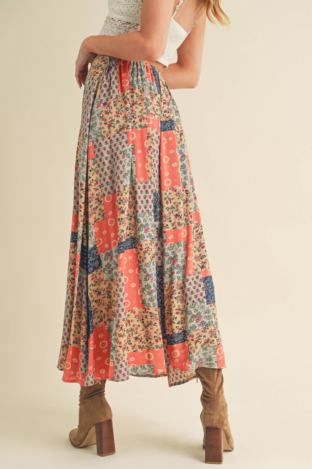 Bohemian Print Skirt