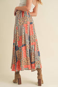 Bohemian Print Skirt