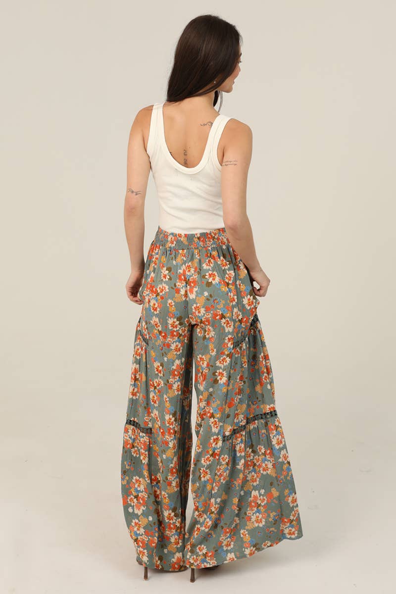 Wide Leg Flowy Pants