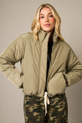 Cropped Puffer Jacket