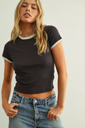 Ringer Short Sleeve Tee