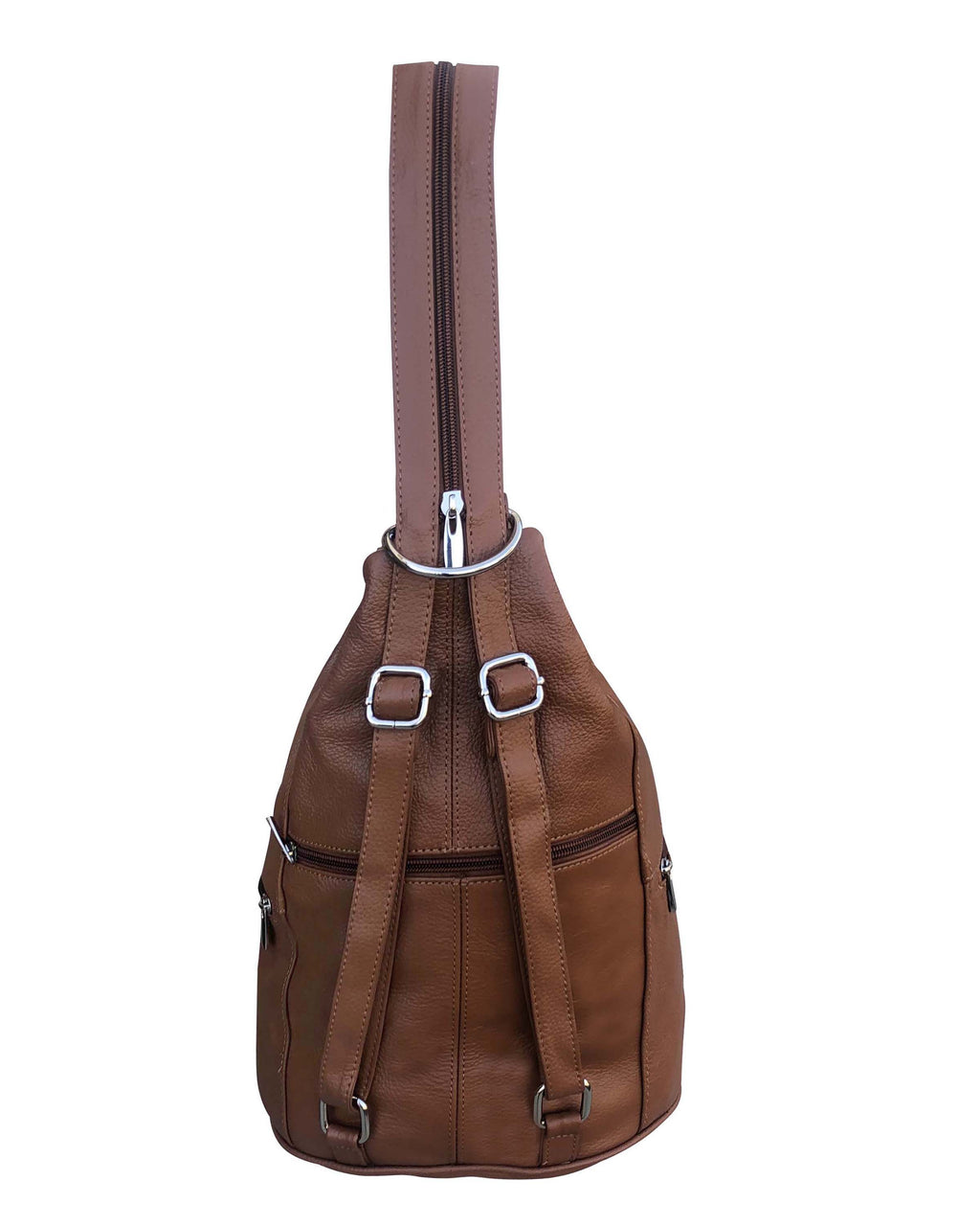 Cowhide leather back pack
