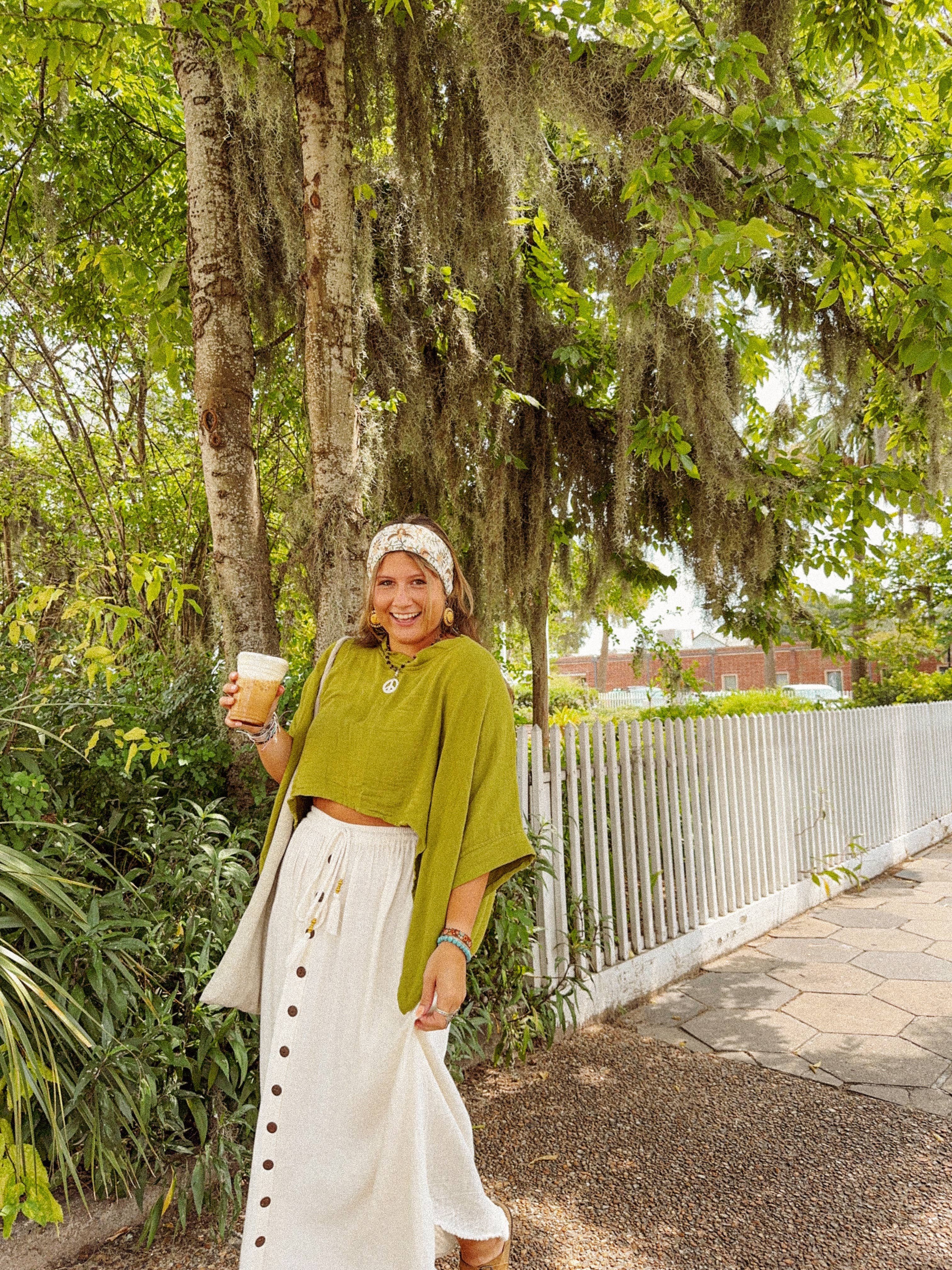 Bamboo Organic Cotton Flowy Top