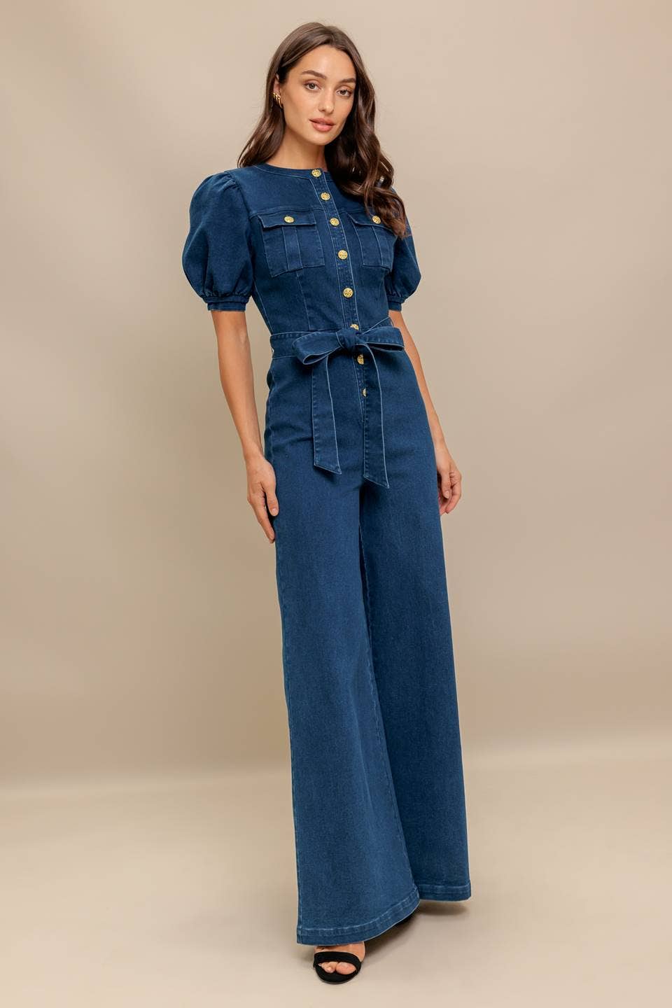 Indigo Denim Jumpsuit