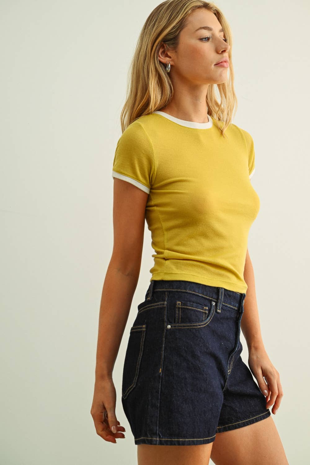 Ringer Short Sleeve Tee