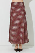 Polka Dot Midi Skirt