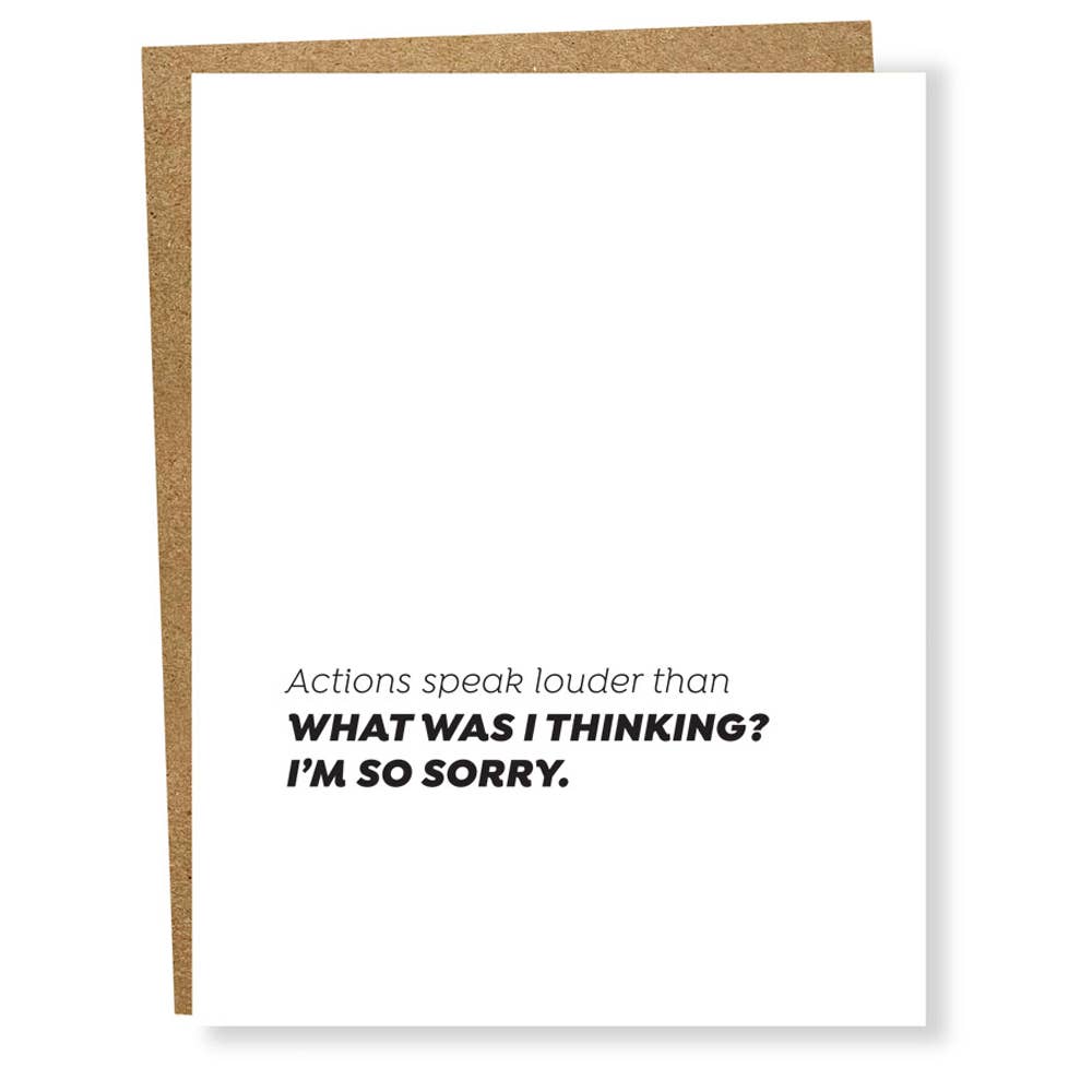 Actions Card