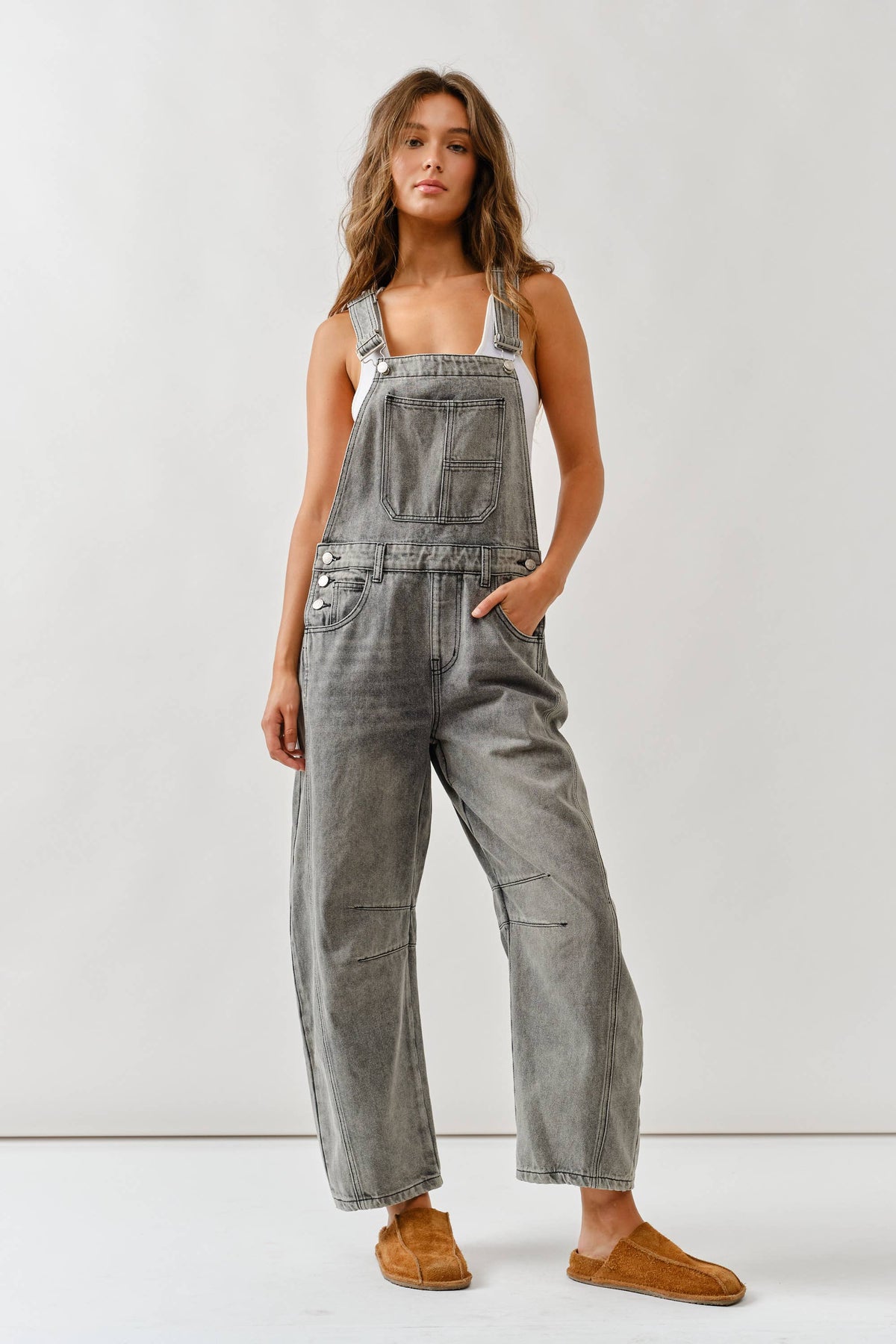 Slochy Relax Fit Denim Overall