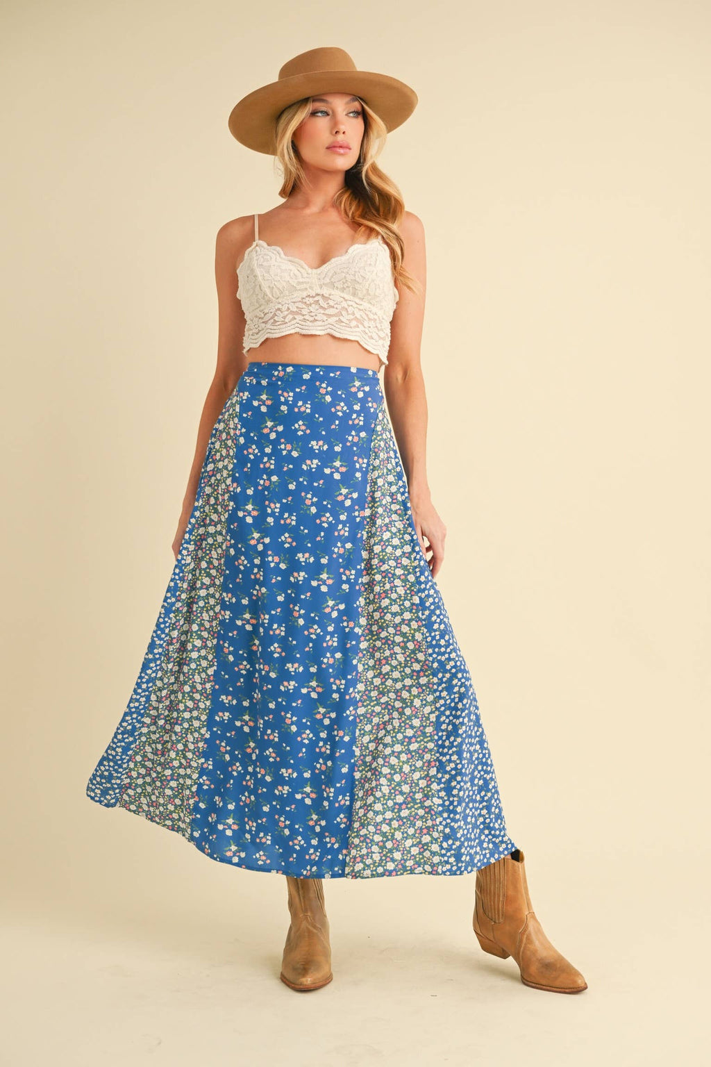 Floral Maxi Skirt