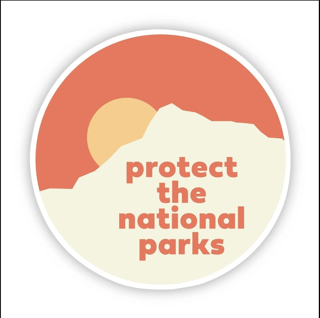 Protect National Parks Sticker