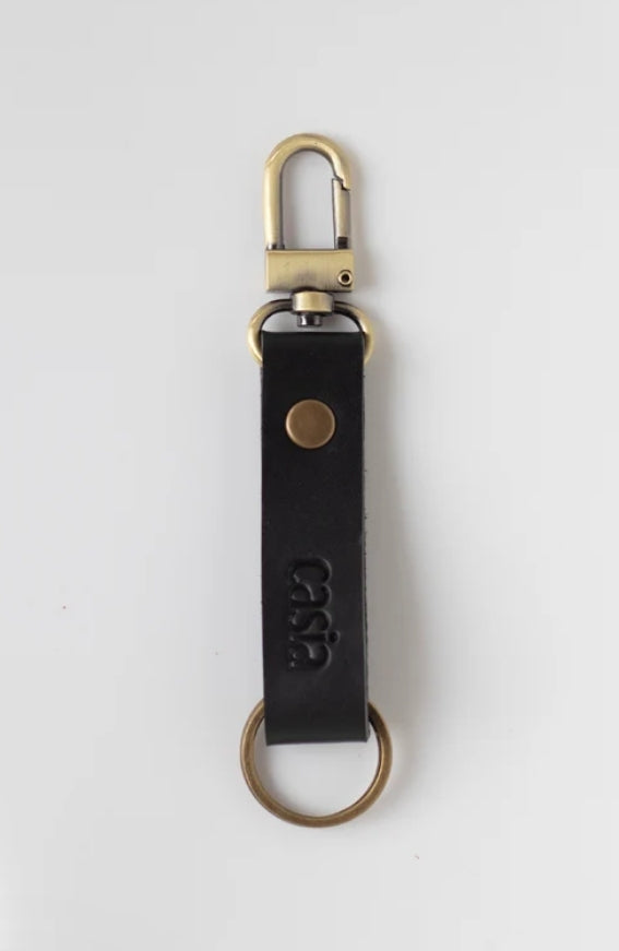 Casia Leather Key Fob