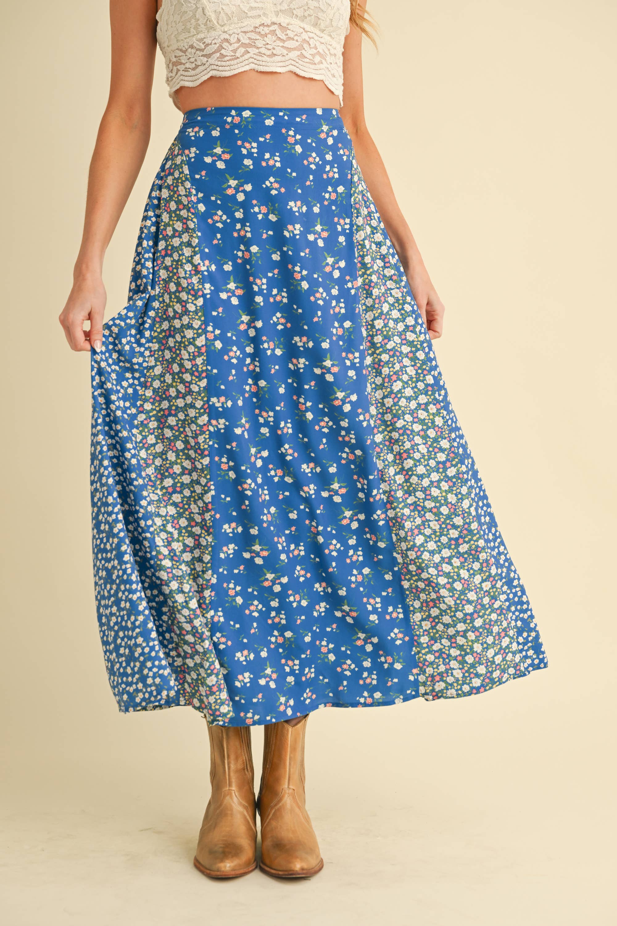 Floral Maxi Skirt