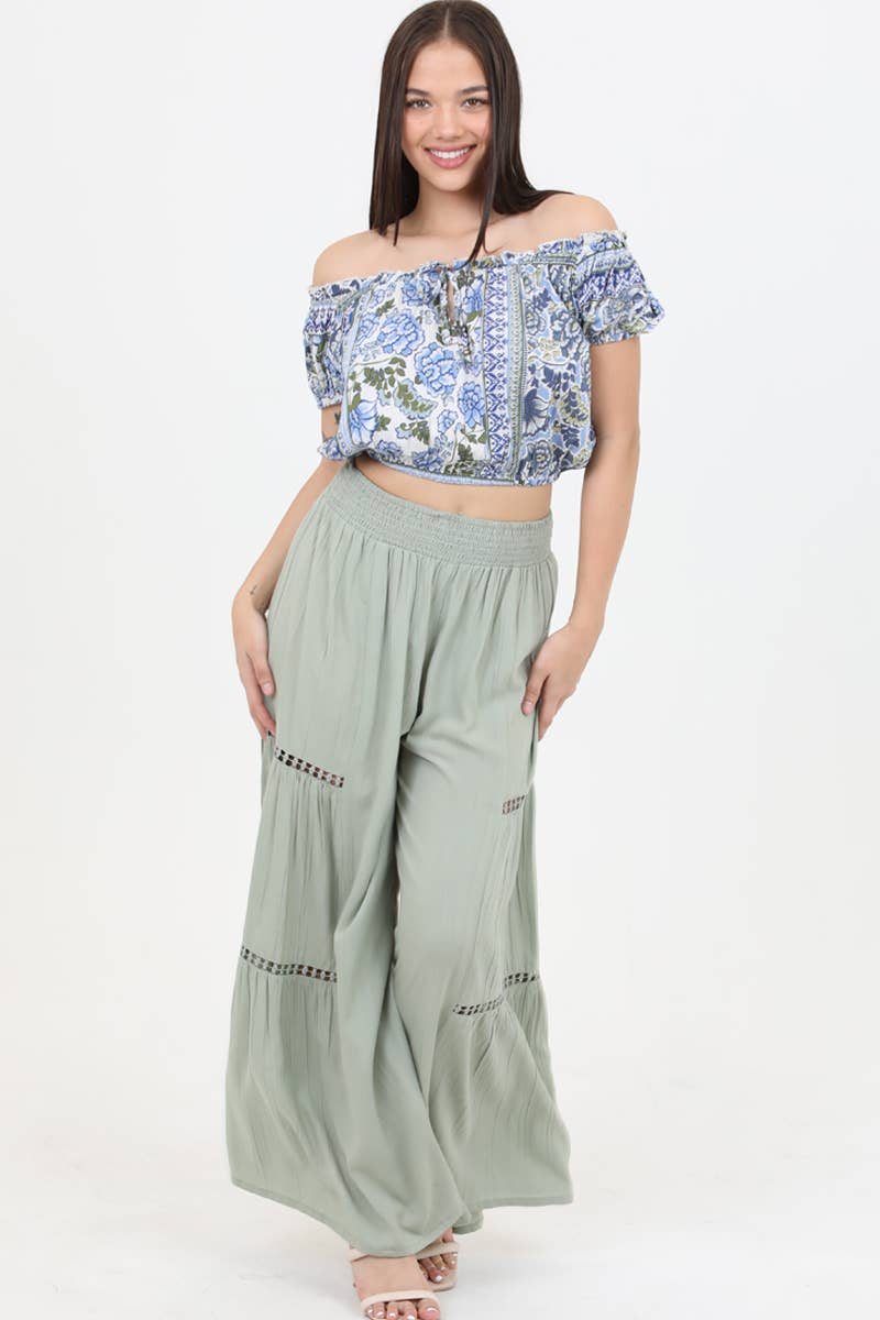 Wide Leg Flowy Pants