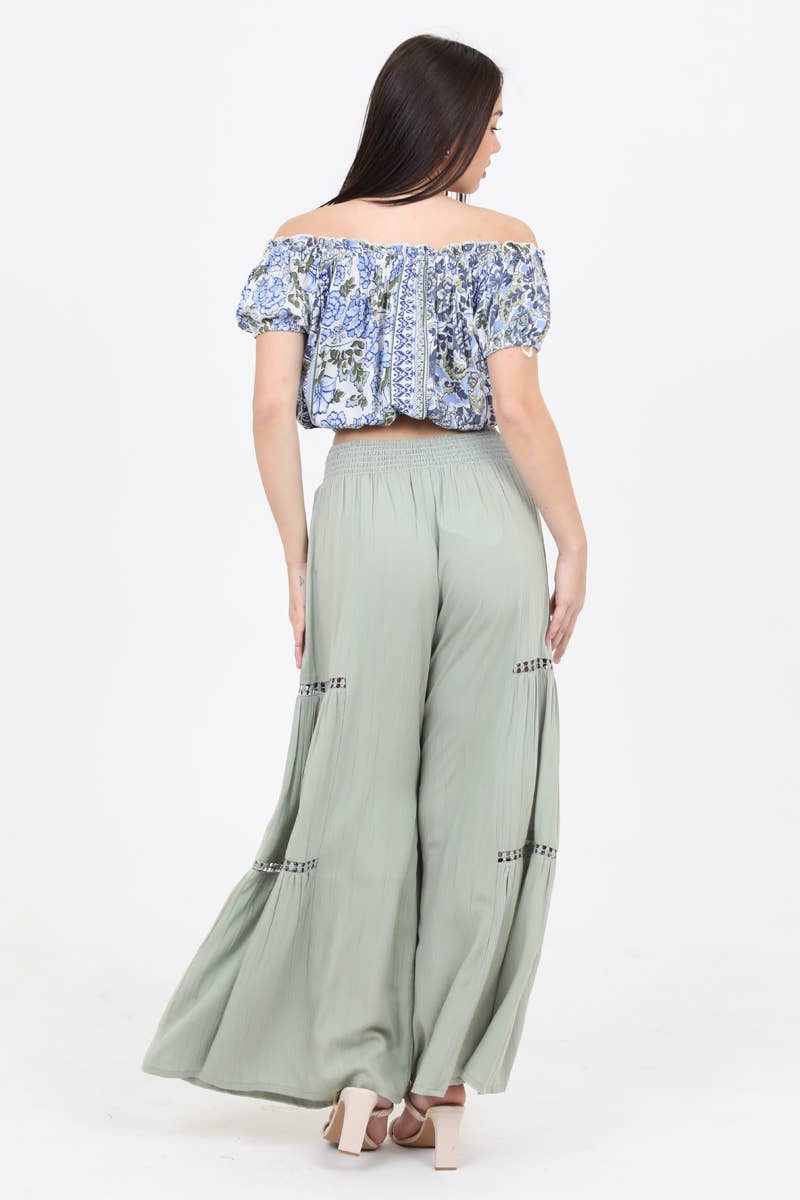 Wide Leg Flowy Pants