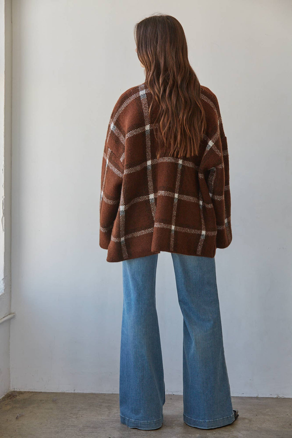 Long Sleeve Knit Open Front Cardigan