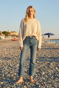 High Rise Straight Leg Jeans