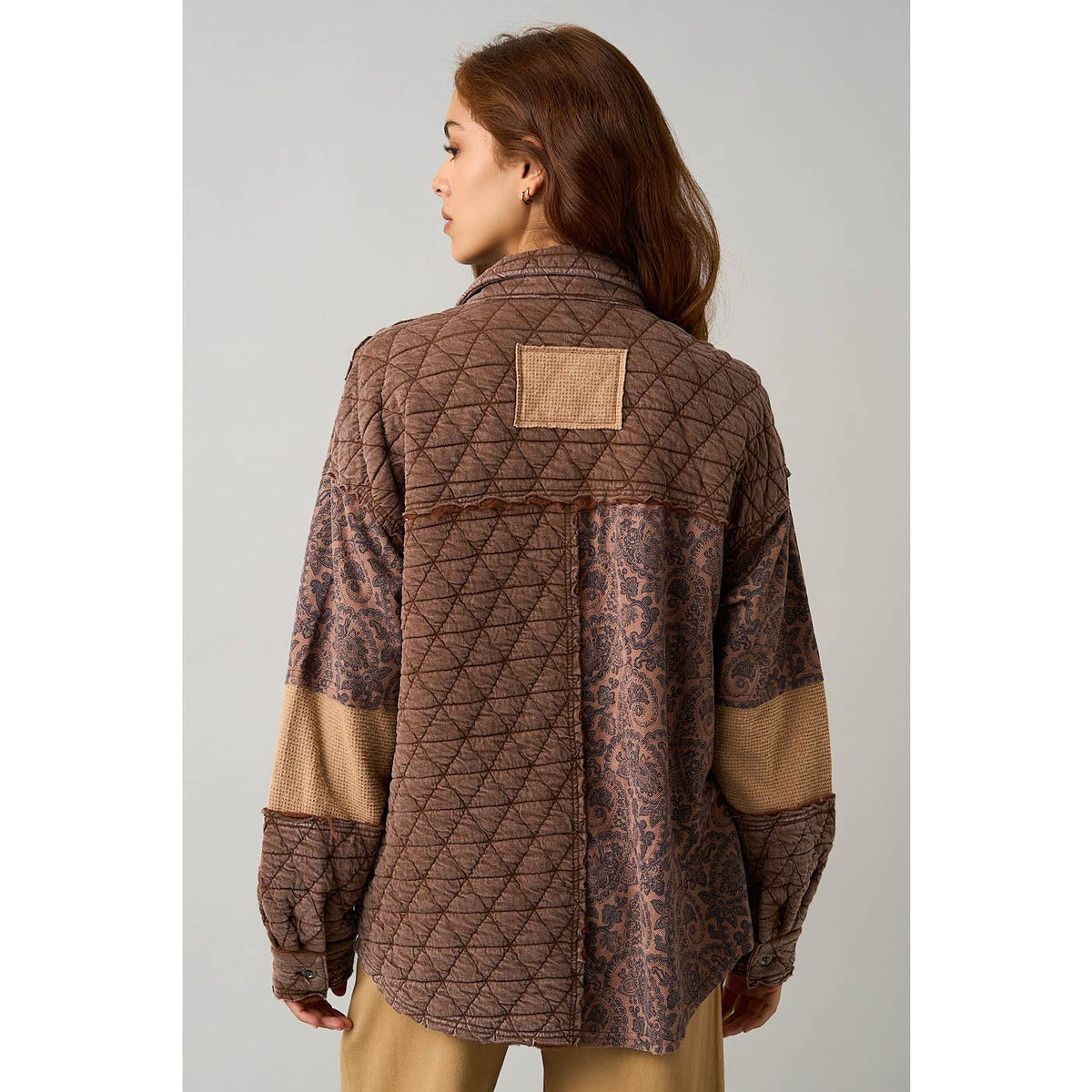 Paisley Patchwork Quilted Jacket