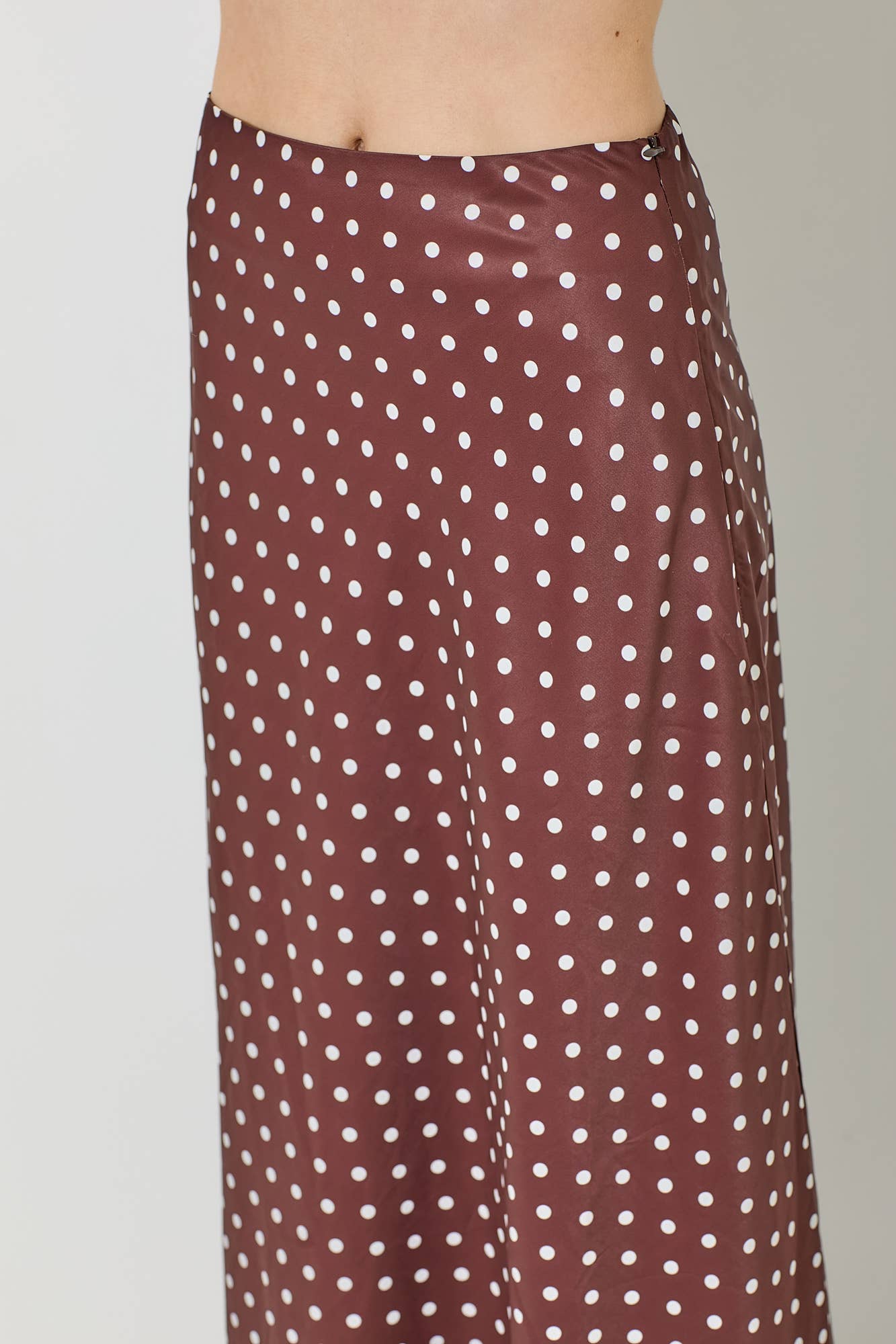 Polka Dot Midi Skirt