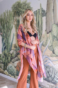 Floral Motif Kimono