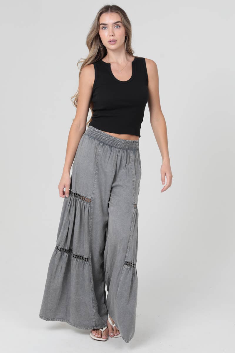 Wide Leg Flowy Pants